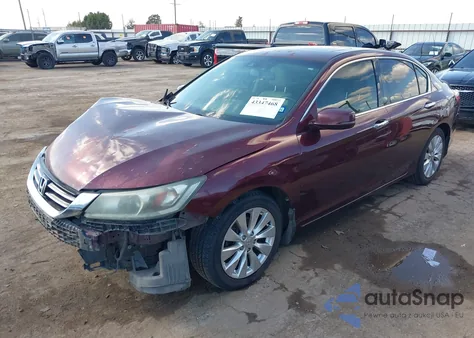 2013 Honda Accord Ex-L V-6 z USA, uszkodzony, nr VIN 1HGCR3F85DA019338